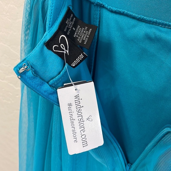 Windsor NWT Women’s Size 9 Blue Formal Dress - Picture 5 of 8